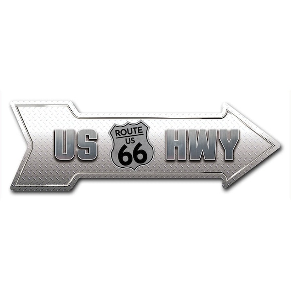 Us Hwy Arrow Decal Funny Home Decor 36in Wide